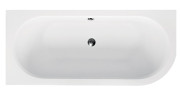 Ванна акриловая Besco Avita Slim 160х75 см левосторонняя глянцевый белый WAV-160-NLS