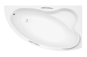 Ванна акриловая Besco Ada 160х100 см правосторонняя глянцевый белый WAA-160-NP