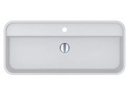 Раковина для ванной Miraggio Ocean 90,1х40,1 см литой мрамор Miramarble белый матовый 8814009