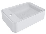 Раковина для ванной Miraggio Marrakesh R 51,9х38 см литой мрамор Miramarble белый матовый 8814255