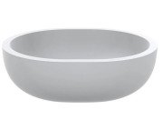 Раковина для ванной Miraggio Mark  42,5х36 см литой мрамор Mirasoft Technology белый 0002684