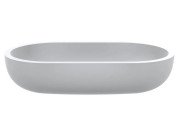 Раковина для ванной Miraggio Mark 62,5х36 см литой мрамор Mirasoft Technology белый 0002690