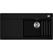 Мийка для кухні Blanco Etagon XL 6 S-F 98,8х49,8 см SILGRANIT® PuraDur® чорний 528100
