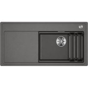 Мийка для кухні Blanco Etagon XL 6 S-F 98,8х49,8 см SILGRANIT® PuraDur® вулканічний сірий 528103