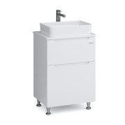 Тумба Sanwerk Era 60 см с раковиной Rapid МДФ белый MV0000902