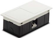 Розетковий блок ASA Plastici VersaHit Mono 1x220В теплий білий 060.25F.00006