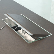 Кабельна заглушка ASA Plastici Exit Fly Mono алюміній 040.031.00001