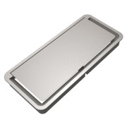 Лючок у стіл ASA Plastici Exit Light пластик алюміній 040.026.00001