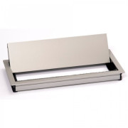 Лючок до столу ASA Plastici Exit Dual 2.0 пластик алюміній 040.020.00001