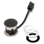 Вбудована бездротова зарядка ASA Plastici VersaDot Charger білий/чорний/нержавіюча сталь 060.30W.00008