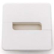 Кабельний пропуск ASA Plastici Carre пластик білий 010.021.00003