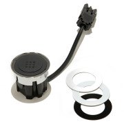 Вбудована бездротова зарядка ASA Plastici VersaDot Charger білий/чорний/нержавіюча сталь 060.30W.00008