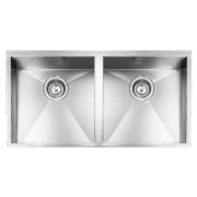 Миття для кухні CM Filoquadra 89Х45 см Sottotop подвійна нержавіюча сталь 1191В