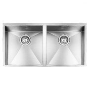 Миття для кухні CM Filoquadra 89Х45 см Sottotop подвійна нержавіюча сталь 1191В