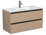 Тумба Miraggio Natura с раковиной Jessel 1000 МДФ капучино 8814877