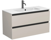 Тумба Miraggio Natura с раковиной Della 1000 ДСП кашемир 8814811