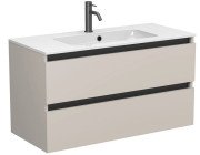 Тумба Miraggio Natura с раковиной Della 1000 ДСП кашемир 8814811