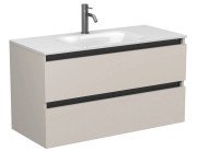 Тумба Miraggio Natura с раковиной Jessel 1000 ДСП кашемир 8814813