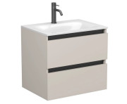 Тумба Miraggio Natura з раковиною Jessel 600 ДСП кашемір 8814835