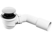 Сифон для ванны Miraggio сlick-сlack хром 44924