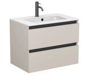 Тумба Miraggio Natura с раковиной Della 700 ДСП кашемир 8814808