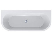 Ванна из искусственного камня Miraggio Albenia 170x70 см Miramarble глянцевый белый 0000595