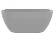 Ванна зі штучного каменю Miraggio Greenland 155x80,5 см Miramarble білий глянсовий 8814302