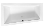 Ванна акрилова Besco Intima 150х85 см лівостороння глянсовий білий WAIT-150-NL
