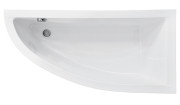 Ванна акриловая Besco Praktika 150х70 см правосторонняя глянцевый белый WAP-150-NP