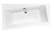 Ванна акриловая Besco Infinity 170х110 см левосторонняя глянцевый белый WAI-170-NL