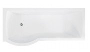 Ванна акрилова Besco Inspiro 160х70 см лівостороння глянсовий білий WAI-160-NLE