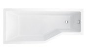 Ванна акрилова Besco Integra 150х75 см лівостороння глянсовий білий WAI-150-PL