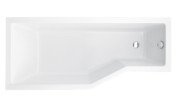 Ванна акрилова Besco Integra 170х75 см лівостороння глянсовий білий WAI-170-PL