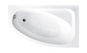 Ванна акрилова Besco Cornea 150х100 см правостороння глянсовий білий WAC-150-NP
