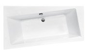 Ванна акрилова Besco Infinity 160х100 см лівостороння глянсовий білий WAI-160-NL