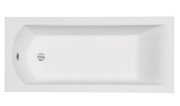 Ванна акрилова Besco Shea Slim 140х70 см білий глянсовий WAS-140-SL