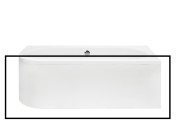 Панель для ванни Besco Avita 150 см глянцевий санітарний акрил білий OAV-150-NS