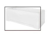Панель для ванни Besco універсальна передня 160 I санітарний акрил глянсовий білий OAM-160-PD