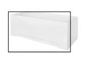 Панель для ванны Besco универсальная передняя 180 см санитарный акрил глянцевый белый OAU-180-UN