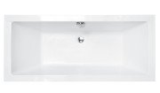 Ванна акрилова Besco Quadro Slim 175х80 см білий глянсовий #WAQ-175-SL