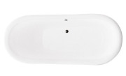 Ванна акриловая Besco Amelia 190х77 см ножки хром глянцевый белый #WKA-190W+CH