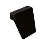 Підголовник для ванни Besco Modern поліуретан чорний ZWMB