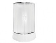 Душевая кабина Besco Modern 80х80 см профиль хром/стекло матовое MP-80-165-M