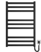 Електрична рушникосушарка Mario Чікаго-I 800x500/80 TR К чорний мат 4820111357475