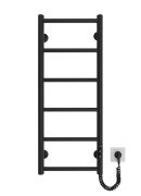 Електрична рушникосушка Mario Класік F HP-I 800x330 TR K чорний мат 4820111357611