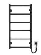 Електрична рушникосушка Mario Класік F HP-I 800x430 TR K чорний мат 4820111357635