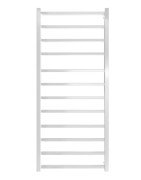 Водяной полотенцесушитель Mario Токио 1200x530/500 белый глянцевый 4820111357444