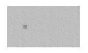 Душовий піддон Ravak Slate Pro 140x90 см литий мармур сірий XA03M73O010
