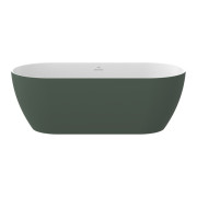 Ванна акрилова Ravak Freedom O Tec 170x77 см білий/зелений CD11200000