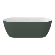 Ванна акриловая Ravak Freedom Wall II Tec 170x87 см белый/зеленый CC71200000